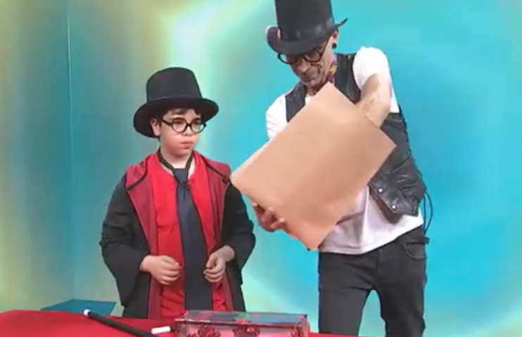 Caja de Cartón Magia - Trucos de Magia para niños