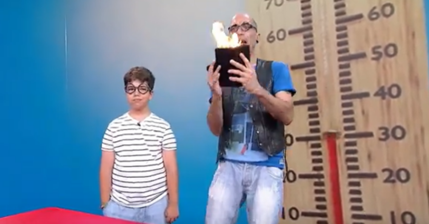 trucos de magia con fuego